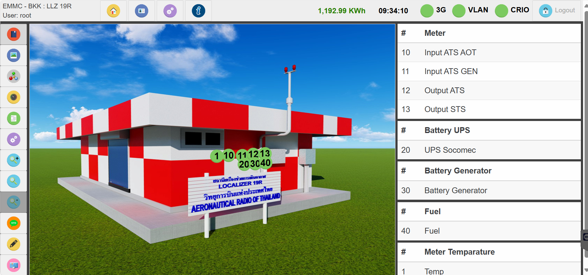 AEROTHAI — 3D Control Tower View